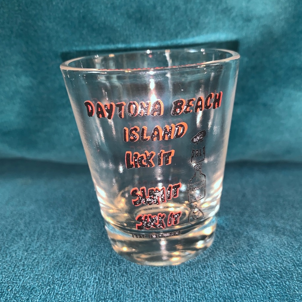 Daytona beach shot glass